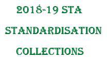 2018-19 STA Standardisation Collections