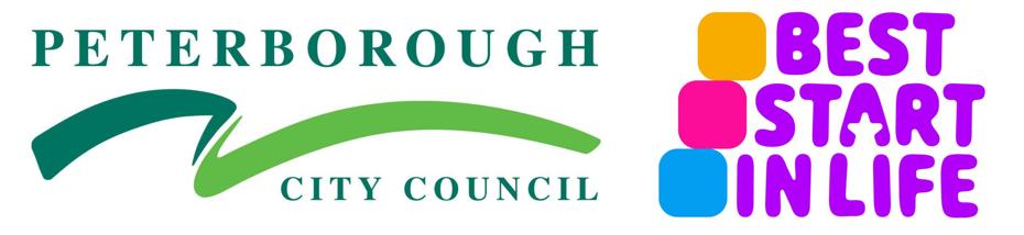 Peterborough City Council and Best Start in Life logos